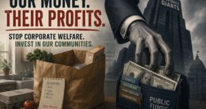 Families Cut Back, GOP pays the Corporations